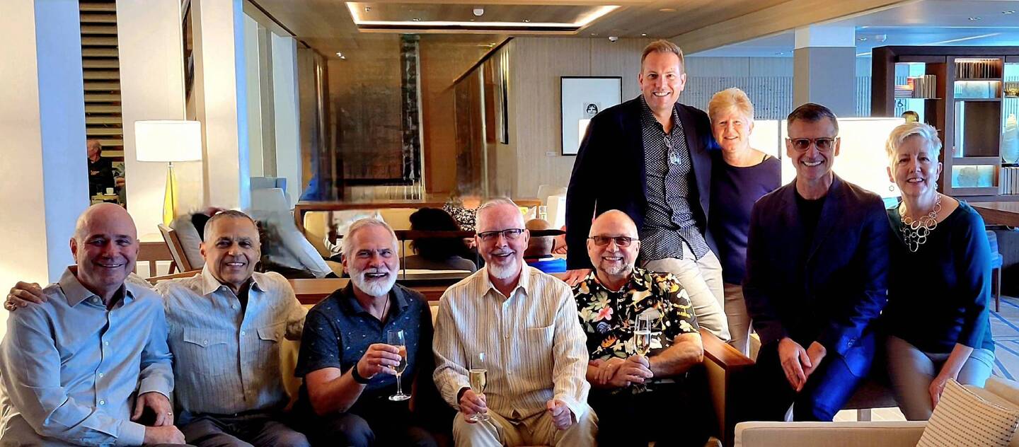 Dinner with the boys