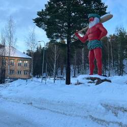 Storuman mit dem "schwedischen Herkules"