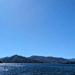 Heading out of Queen Charlotte Sound towards Tory Channel