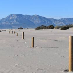 La plage de Patara est délimitée pour protéger la ponte des tortues