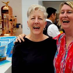 Pat & Deborah Laughing at ??