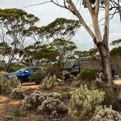 Lovely camp for the night. Unfortunately no camp fires permitted