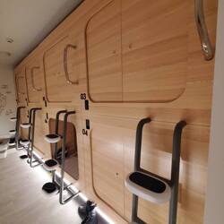 The 'dorm' for tonight