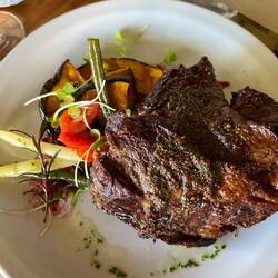 Azul rib eye, big enough to feed a family of six