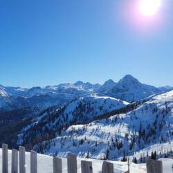 Blick auf die Tauern