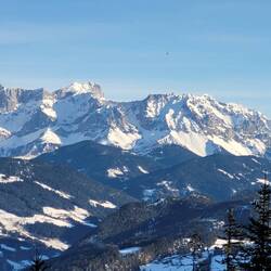 Blick auf den Dachstein