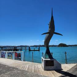 Marlin Statue, Bay of Islands