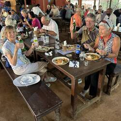 Very pleasant lunch area.
