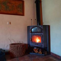 Ist recht kühl hier, also gut einheizen 🔥