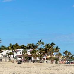 Hotelanlagen am Strand