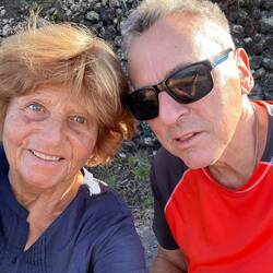 Kurze Rast mit Stärkung: Bananen, was sonst...