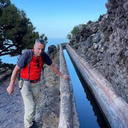 Eine noch intakte Leitung