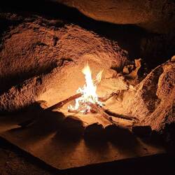 Das war das bisher schönste Lagerfeuer 🔥.