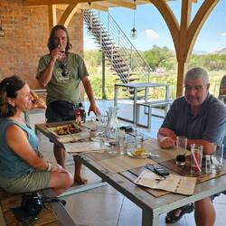 Mittagspause mit Esther und Martin 😋