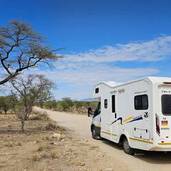 Auf der Fahrt zum Weingut