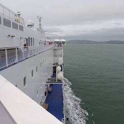 Emerald sea too as approach Belfast