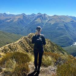 Letztes Mal die Aussicht genießen