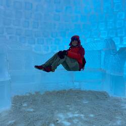 Lieber nicht lange sitzen, gibt sonst einen nassen Hintern 🤪