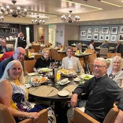 Manfredies dinner with Steve, Clair, Robyn, and Rich