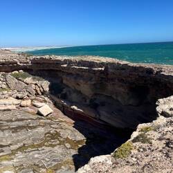 The Tub. Limestone cave