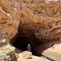 Talia cave sculptured by the ocean