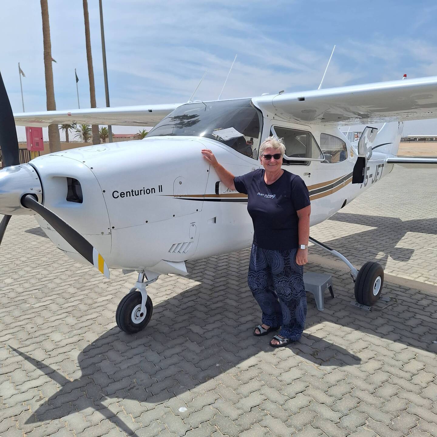 Das Highlight des Tages 2:15 Rundflug über die Namib