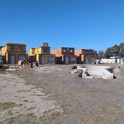 Bungalows im Western-Stil