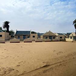 der direkte Nachbar ist die Namib Wüste