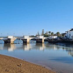 Die Brücke Romana, zurück in Tavira
