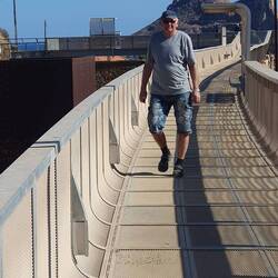 Neu angelegte Zuwegung zum Pier