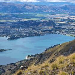 Wanaka von Oben