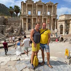 Die alte Bibliothek von Ephesus