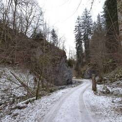 Auf der linken Seite entspringt der Hasenbach