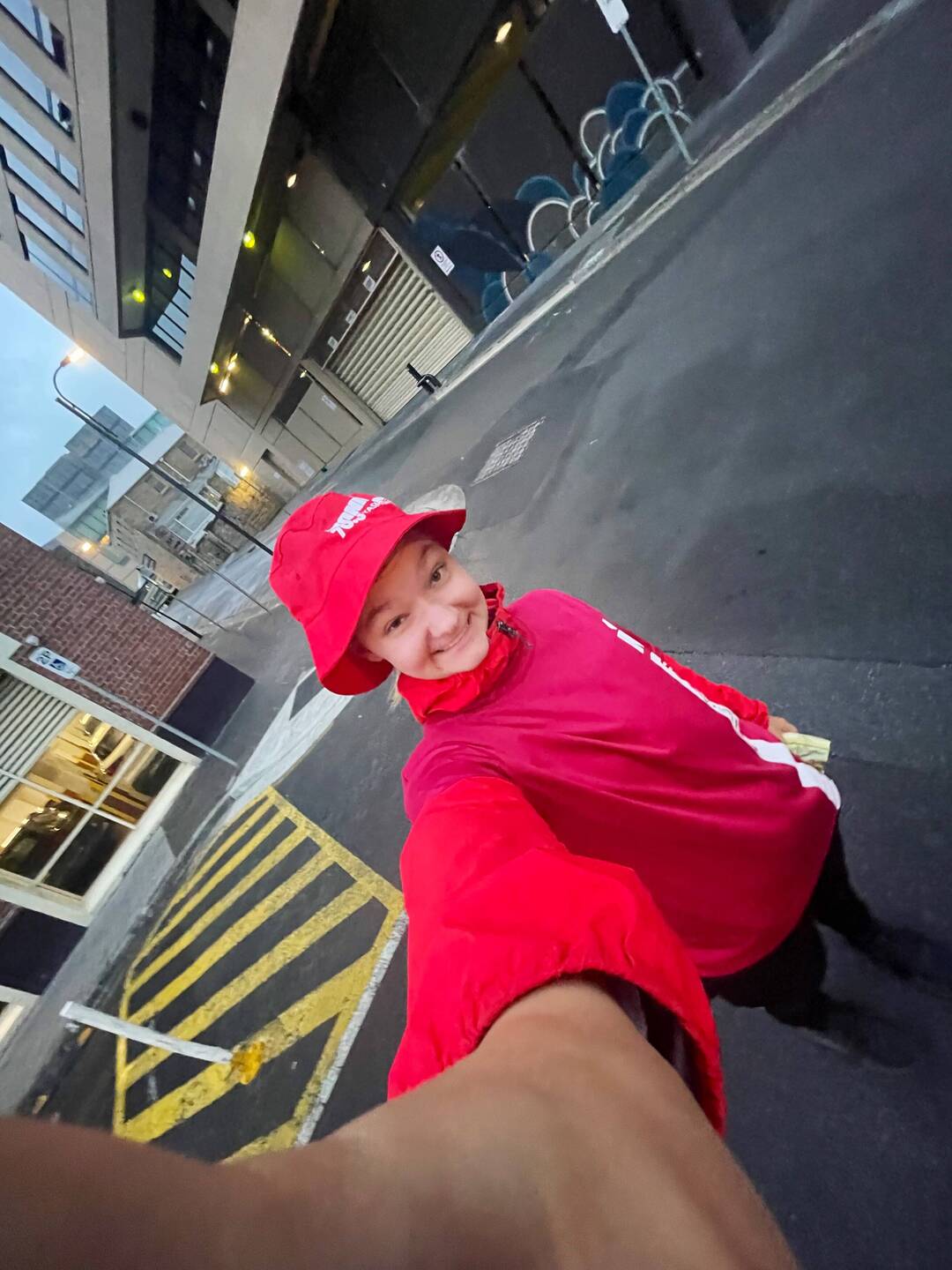 Da wars kalt und ich war noch richtig müde