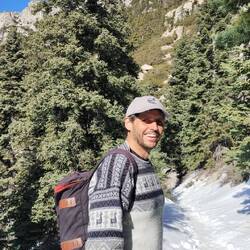 Durch viele Schneefelder ging es hindurch