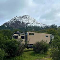 Stellplatz vor Ushuaia