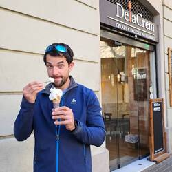 Une super glace... Oups...