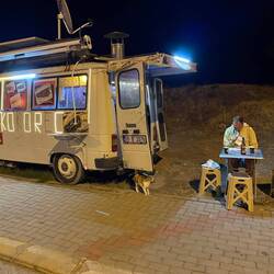 Hier gabs das leckerste Kokorec (gegrillter Lammdarm)