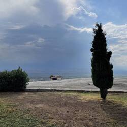 ...auch wenn es regnet.