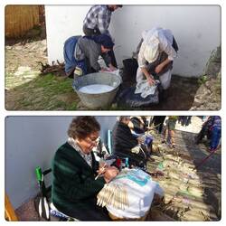 Traditionelle Alltagsarbeiten