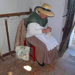 Sockenstricken mit 5 Häkelnadeln