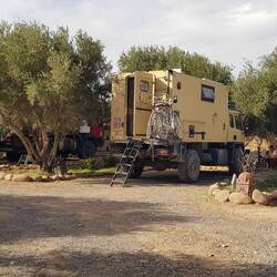 Im Sönnchen stehen und unter Bäumen sitzen...passt