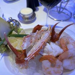 Don's seafood dinner. Wow!