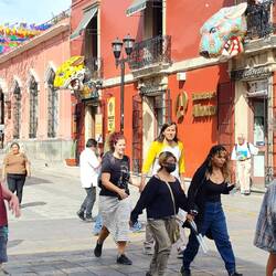 Fußgängerzone in Oaxaca