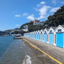 Love the retro boat houses