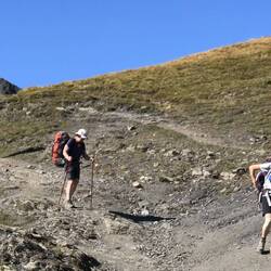 TMB path Val Ferret Switzerland
