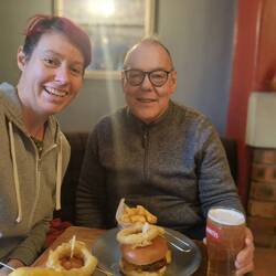 Birthday lunch at the Red Lion