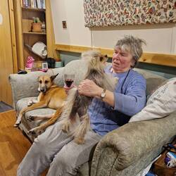 Jenny and Boy come to tea