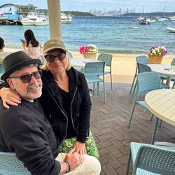 Lunching with a view