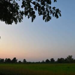 auch hier sind die Sonnenuntergänge schön